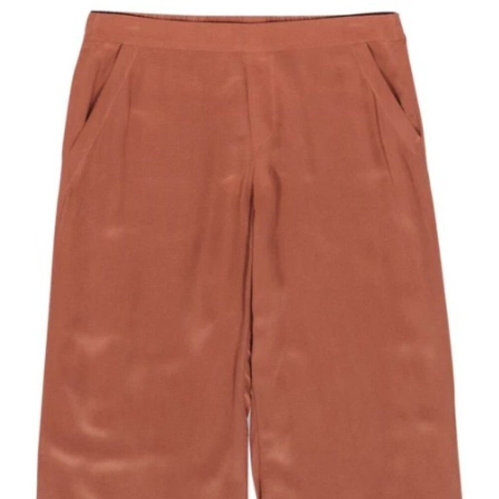 JOIE Wide Leg Silk Pant - Small